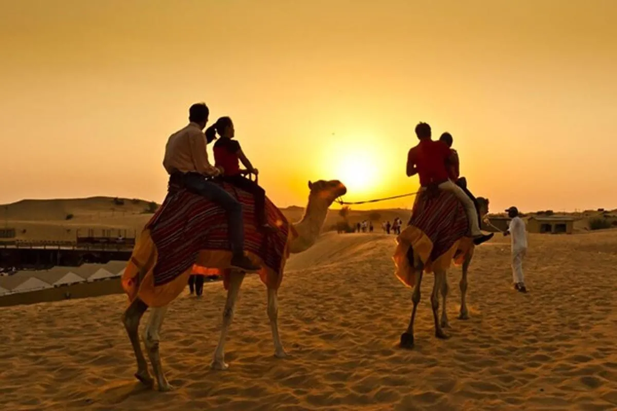 Image 5 of Dubai Desert Safari with Dune Bashing, Camel rides & BBQ Dinner