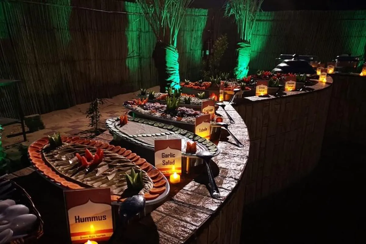 Image 3 of Dubai Desert Safari with Quad Bike, Camel Ride, Dinner and Shows