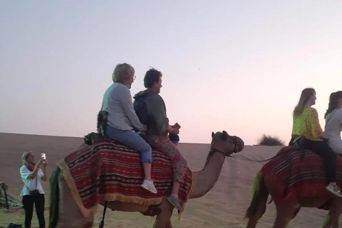 Image 5 of Dubai Desert Safari with Quad Bike, Camel Ride, Dinner and Shows