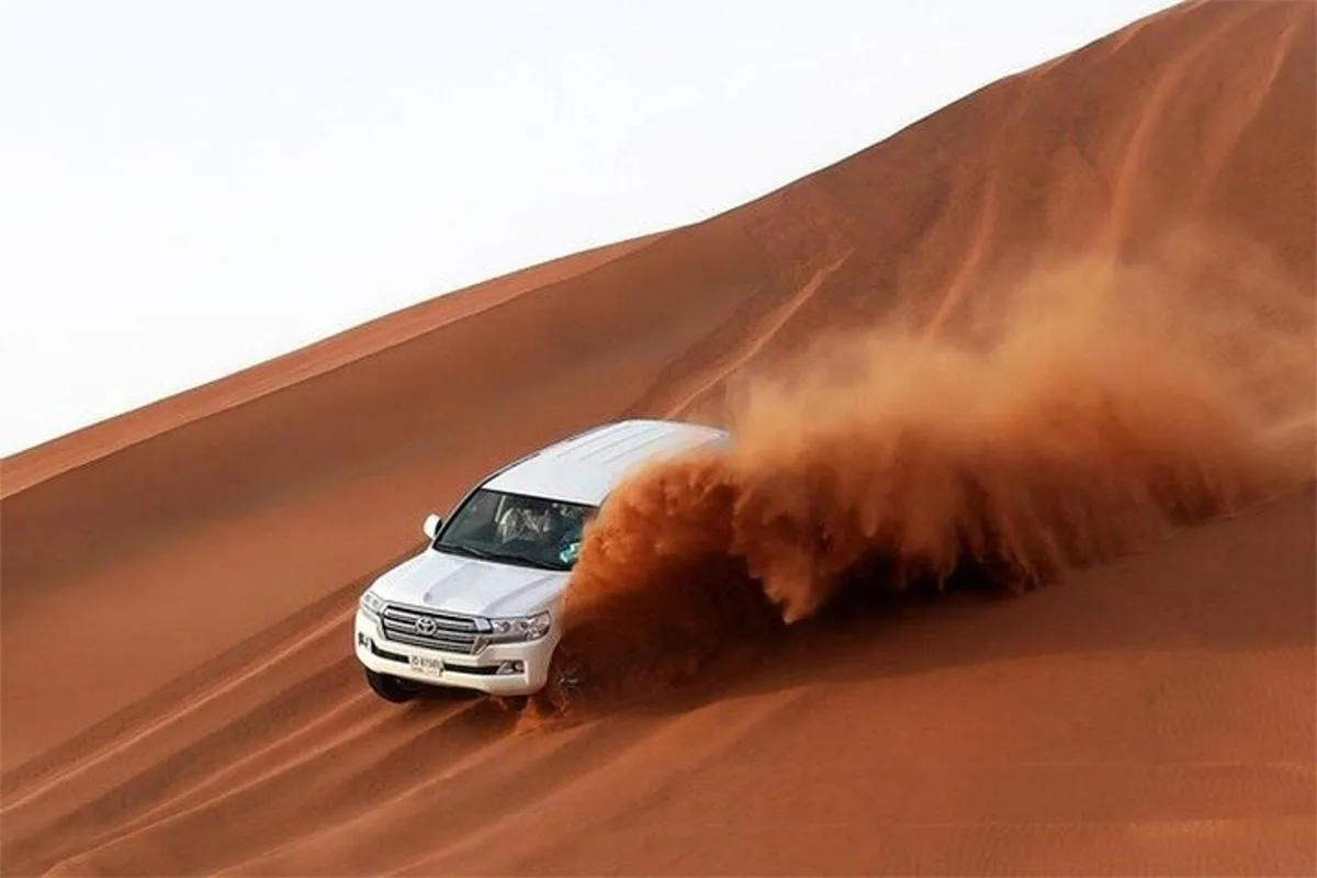 Image 1 of Dubai Desert Safari with Self Drive Quad Biking & Camel Riding
