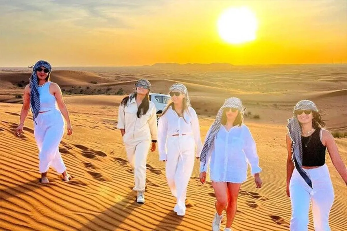 Image 2 of Dubai Desert Safari with Self Drive Quad Biking & Camel Riding