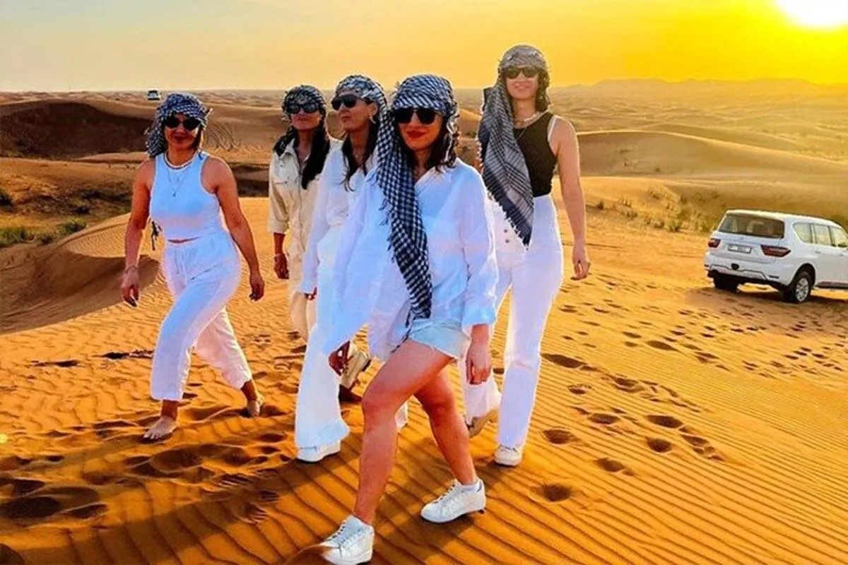 Image 3 of Dubai Desert Safari with Self Drive Quad Biking & Camel Riding