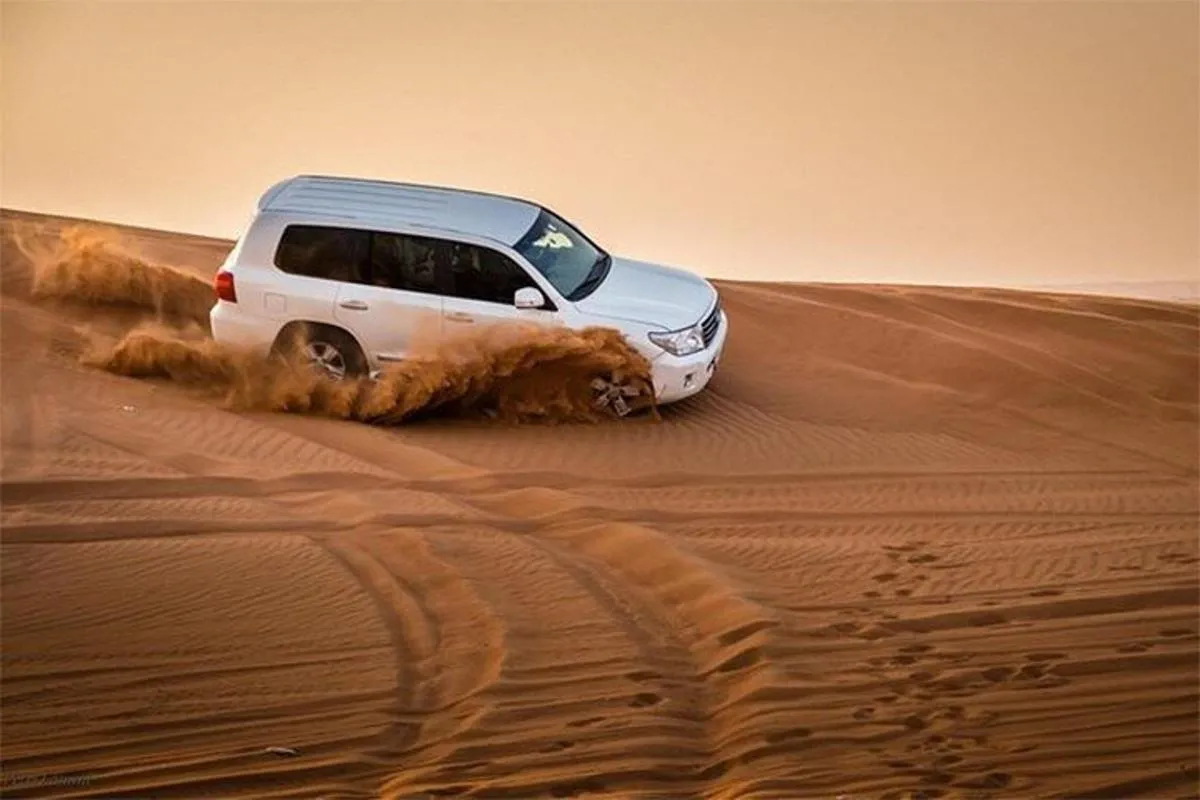 Image 5 of Dubai Desert Safari with Self Drive Quad Biking & Camel Riding