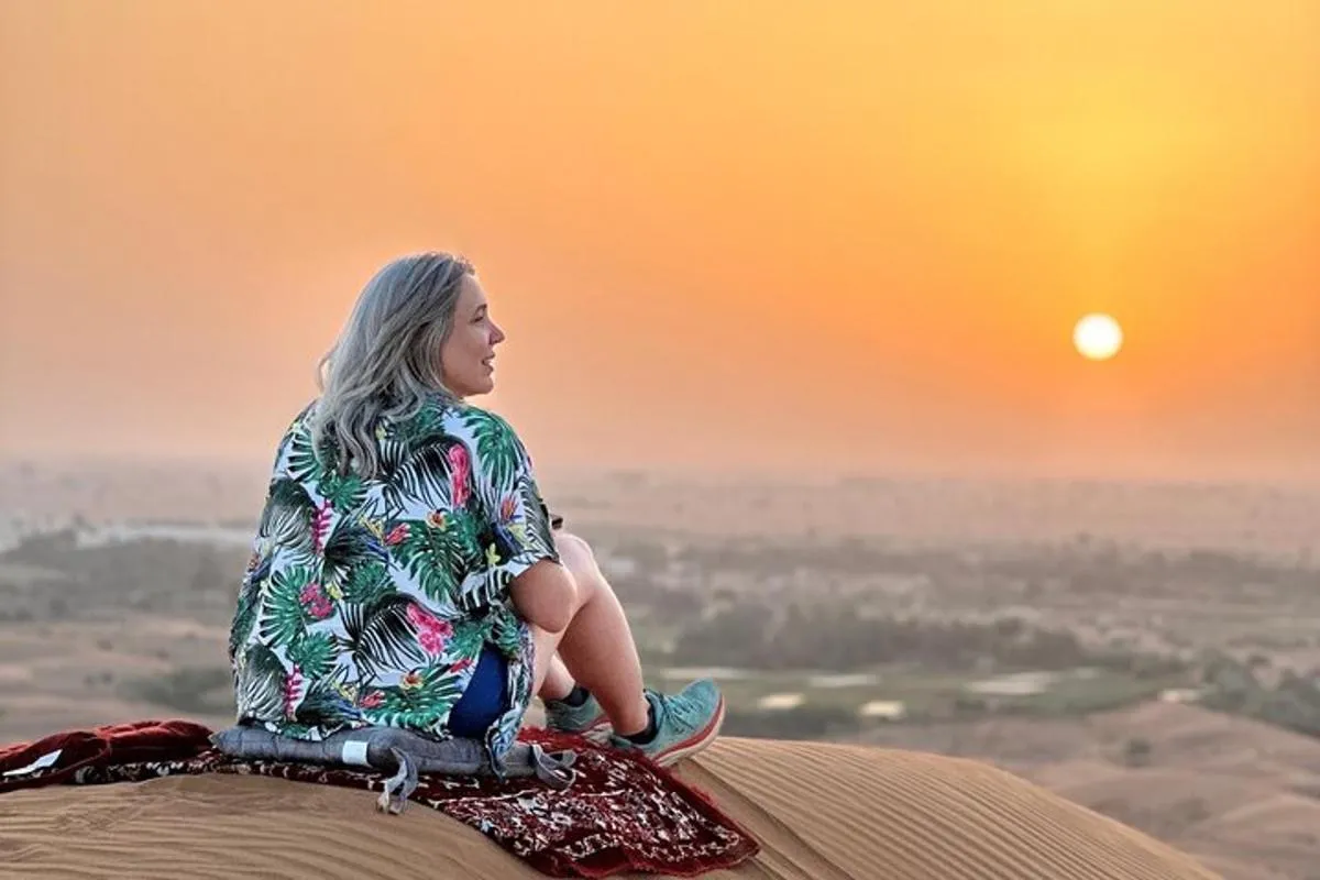 Image 0 of Dubai Desert Sunrise with Dune Bashing & Camel Ride