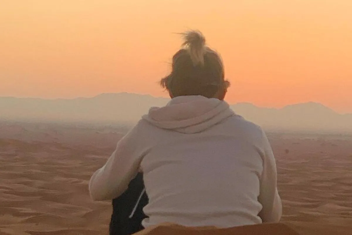 Image 4 of Dubai Desert Sunrise with Dune Bashing & Camel Ride