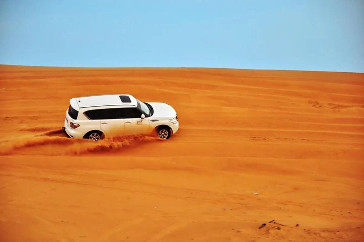 Dubai Evening 4×4 Desert Safari,Live Shows ,BBQ Dinner,Camel Ride