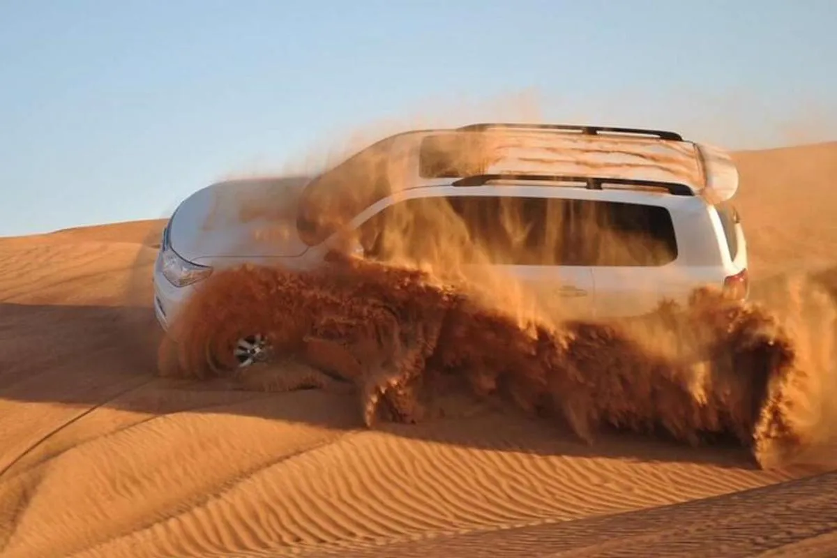 Image 1 of Dubai Evening 4×4 Desert Safari,Live Shows ,BBQ Dinner,Camel Ride
