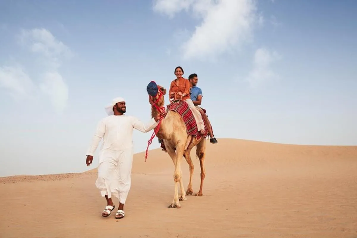 Image 0 of Dubai: Evening Camel Caravan, Bedouin Dinner at Al Marmoom Oasis