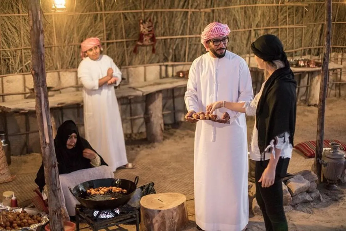 Image 3 of Dubai: Evening Camel Caravan, Bedouin Dinner at Al Marmoom Oasis