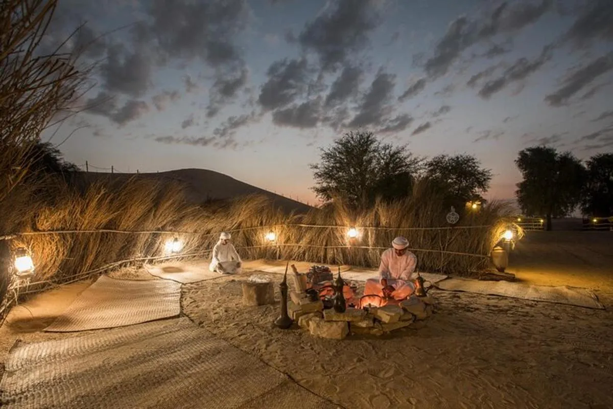 Image 0 of Dubai Evening Heritage Safari by Vintage G Class Al Marmoom Oasis