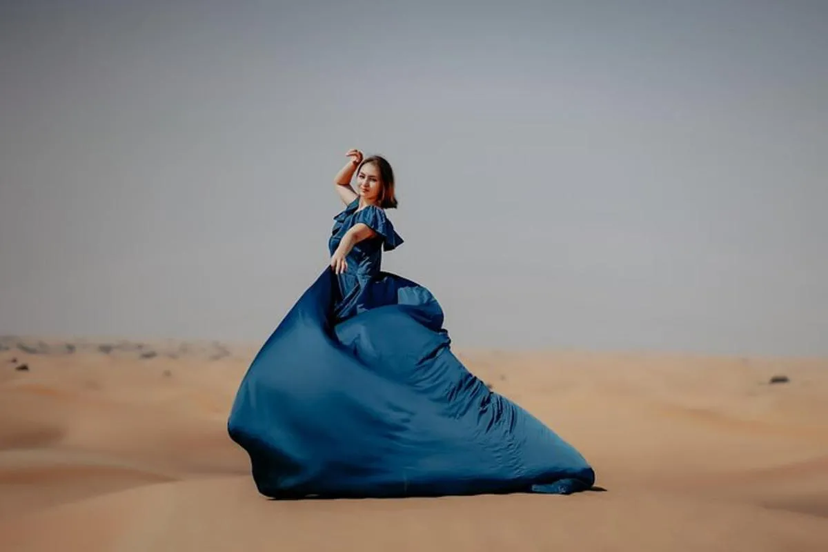 Image 5 of Dubai: Flying Dress with Photography and Exciting Dune Activities