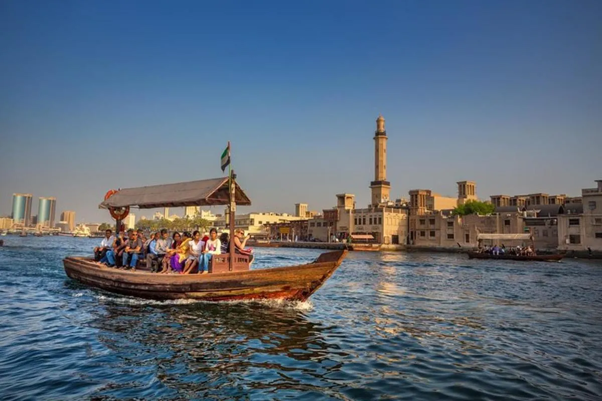 Image 2 of Dubai Frame Tickets, Creek, Souks & Blue Mosque Guided Tour