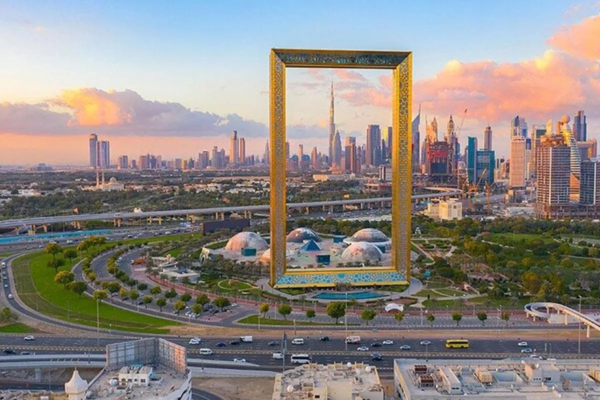 Image 2 of Dubai Frame Tickets + Dubai Aquarium & Underwater Zoo Tickets