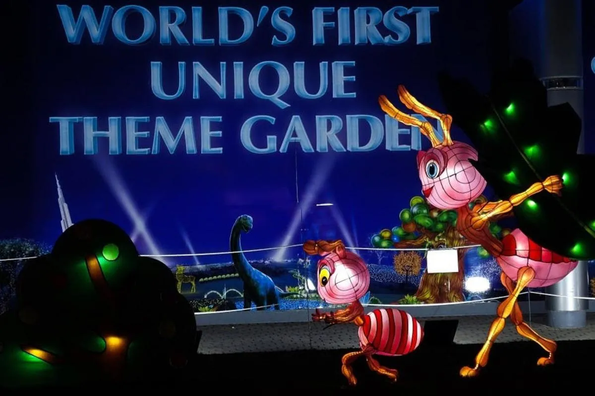 Image 1 of Dubai Garden Glow Admission and Transfer