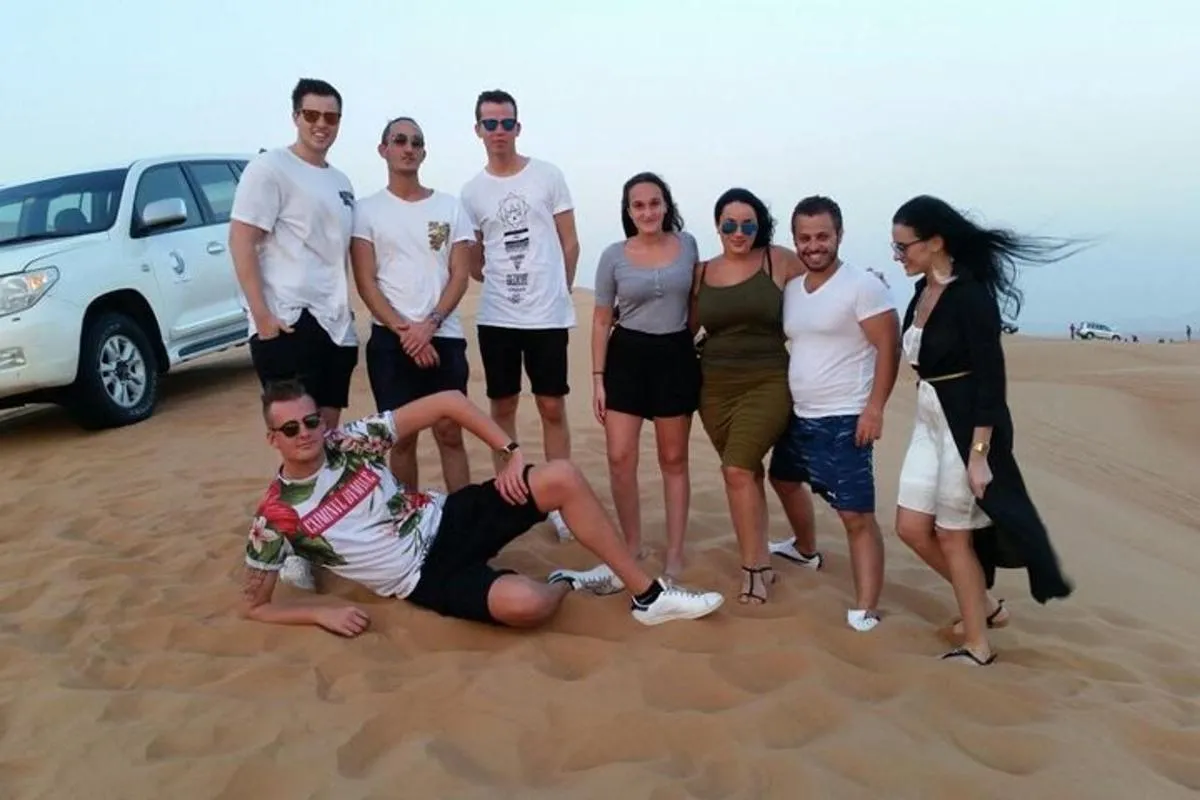 Image 0 of Dubai Half Day Desert Safari Tour with Quad Bike, Camel Ride & BBQ Dinner