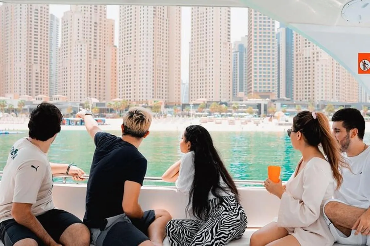 Image 2 of Dubai Harbour Luxury Yacht Tour with BBQ & Drinks