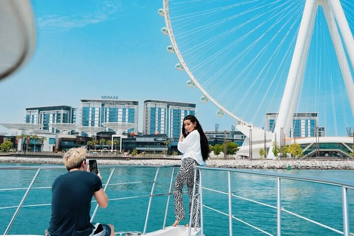 Image 5 of Dubai Harbour Luxury Yacht Tour with BBQ & Drinks