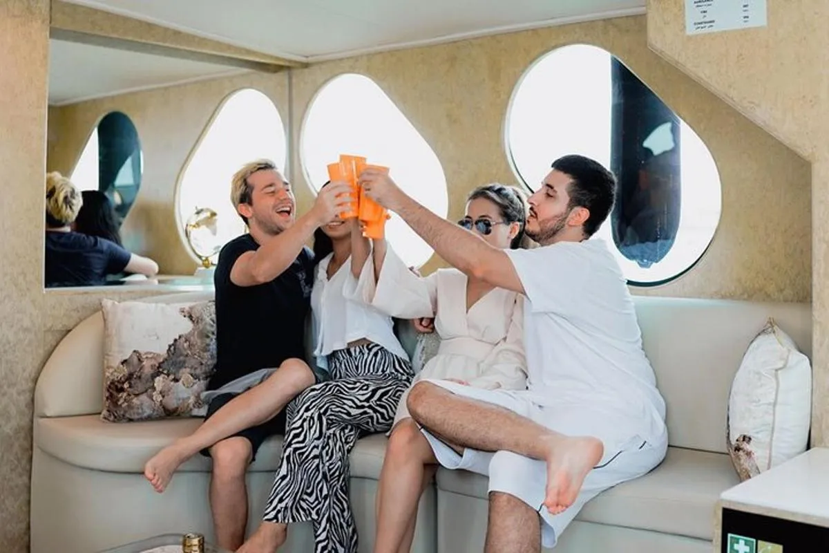 Image 6 of Dubai Harbour Luxury Yacht Tour with BBQ & Drinks