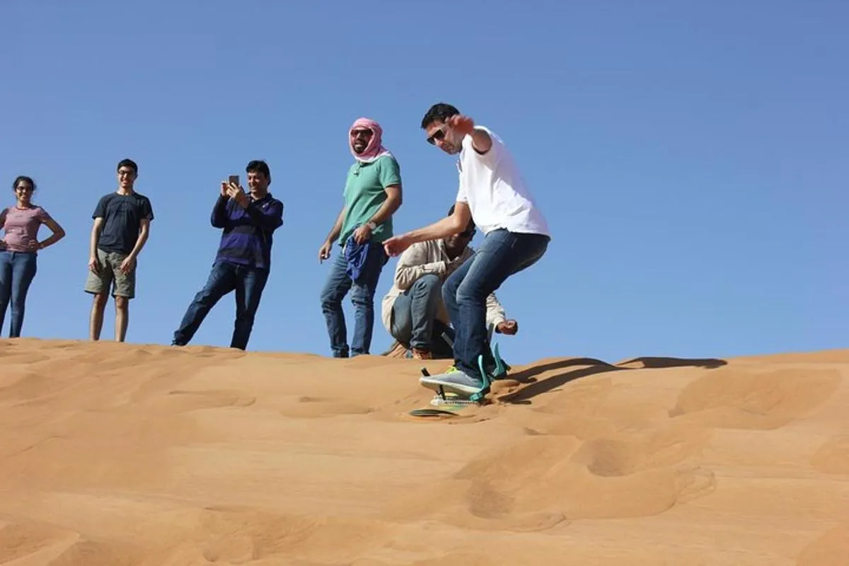 Image 0 of Dubai: Jeep Desert Safari, Camel Riding, ATV & Sandboarding