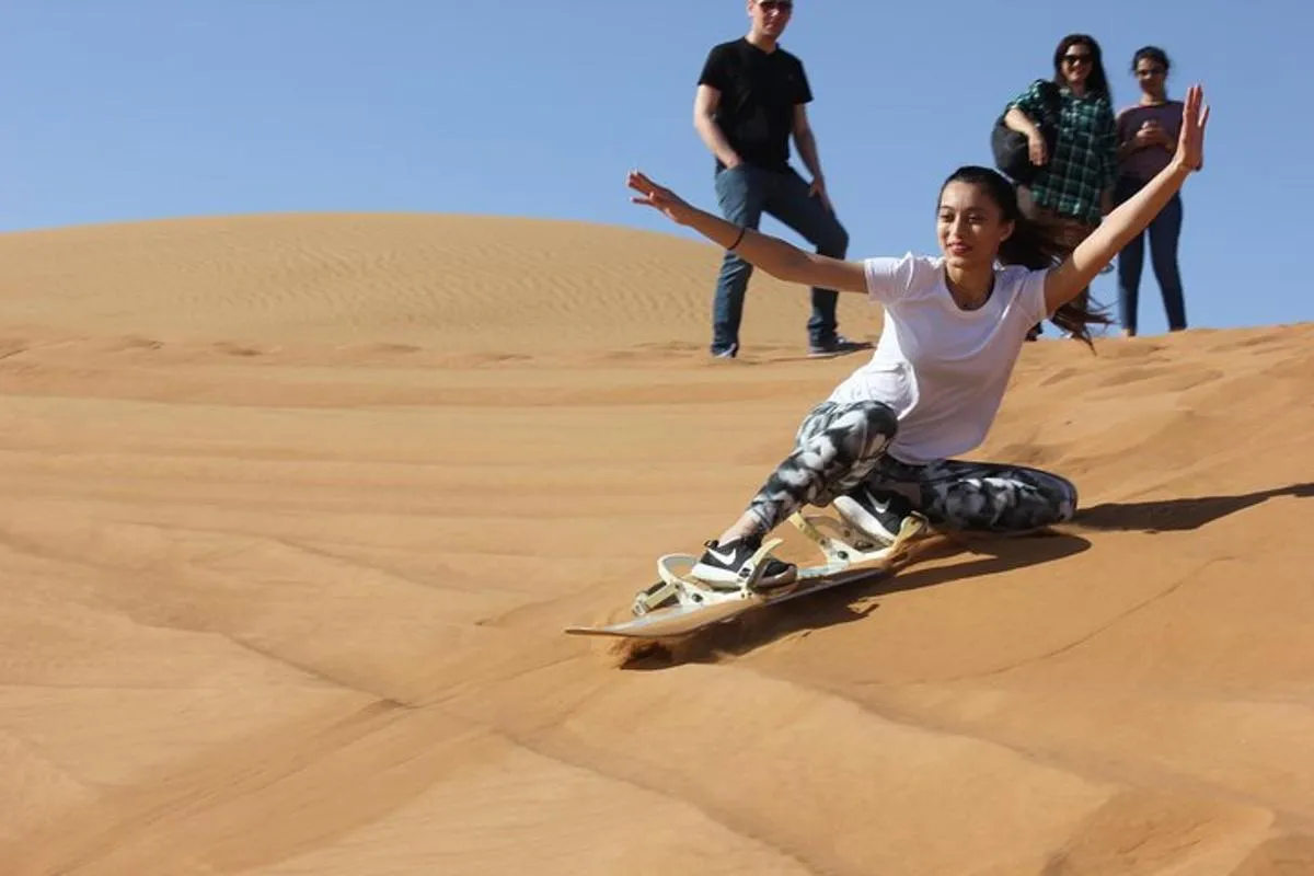 Image 1 of Dubai: Jeep Desert Safari, Camel Riding, ATV & Sandboarding