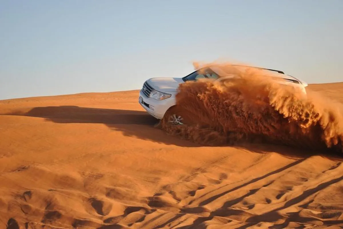 Image 3 of Dubai: Jeep Desert Safari, Camel Riding, ATV & Sandboarding