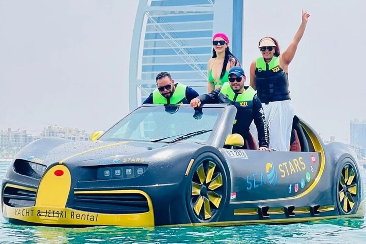 Image 1 of Dubai Jet Car Experience with Optional Transfers
