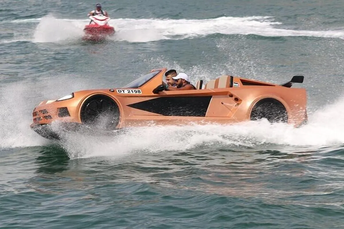 Image 1 of Dubai: Jet Car Thrill Ride: Experience the Speed for 30 minutes