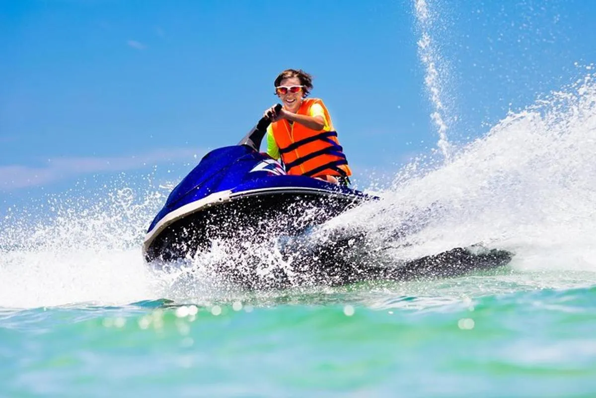 Image 0 of Dubai : Jet Ski Ride to Burj Khalifa & Burj Al Arab with Juice