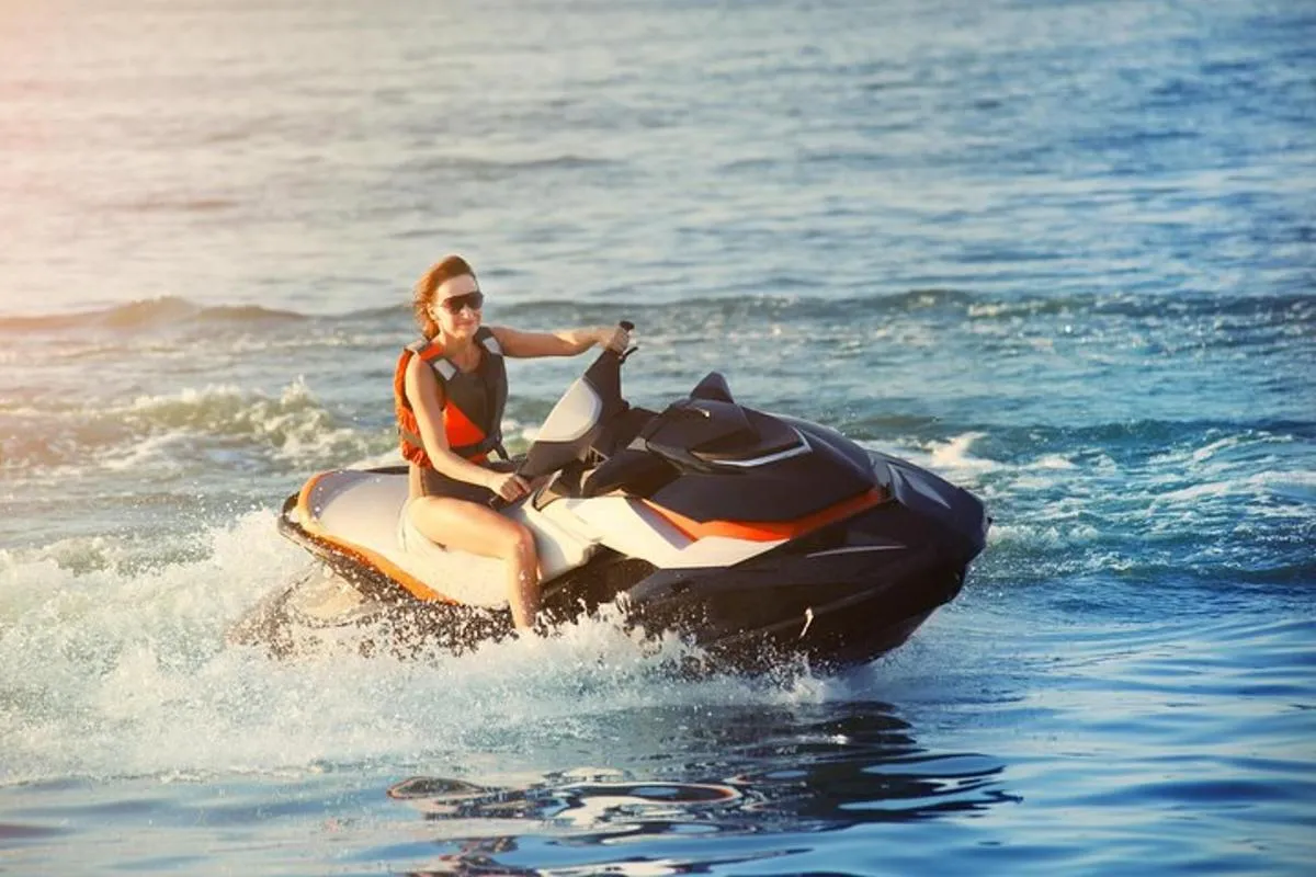 Image 1 of Dubai : Jet Ski Ride to Burj Khalifa & Burj Al Arab with Juice