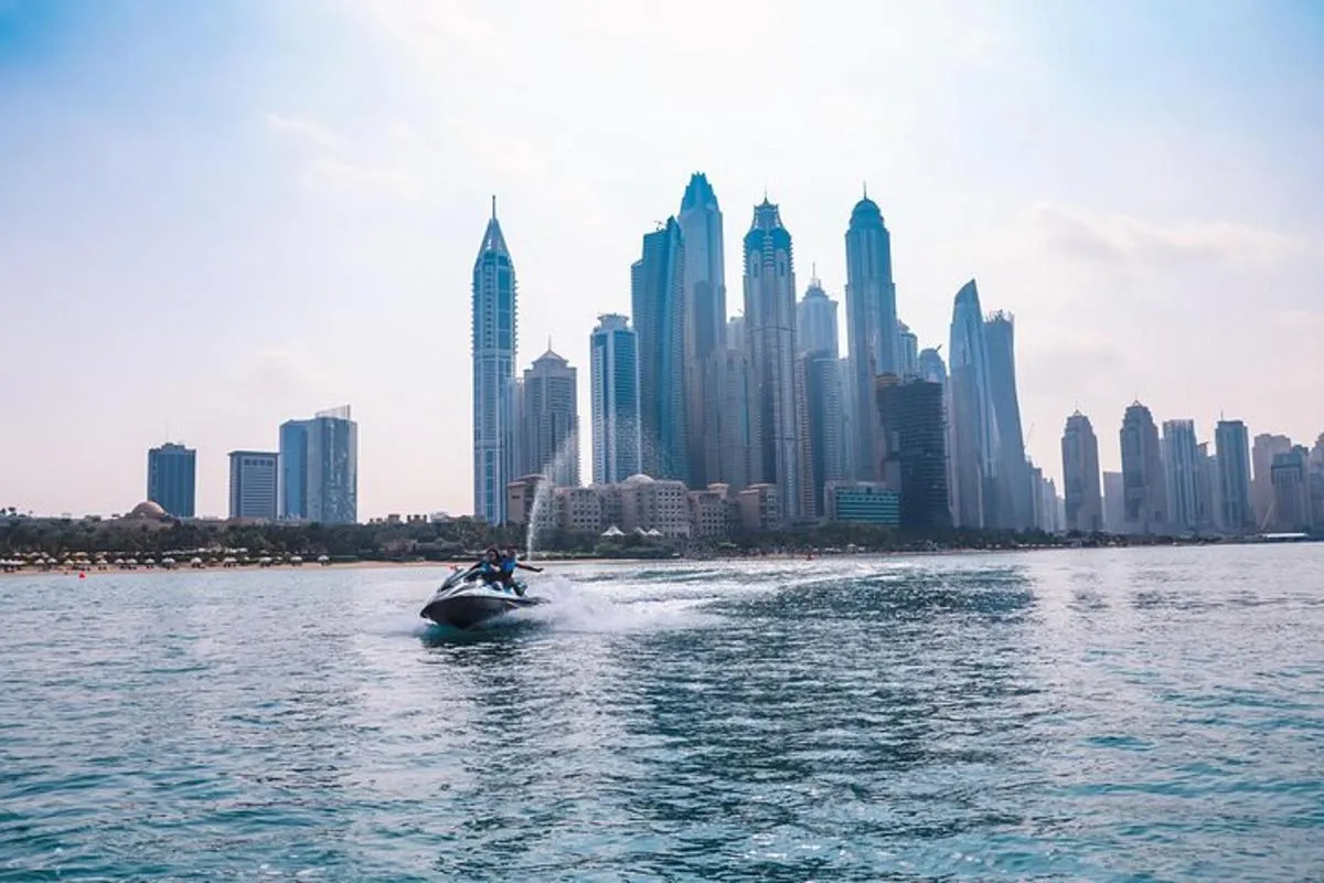 Image 4 of Dubai : Jet Ski Ride to Burj Khalifa & Burj Al Arab with Juice