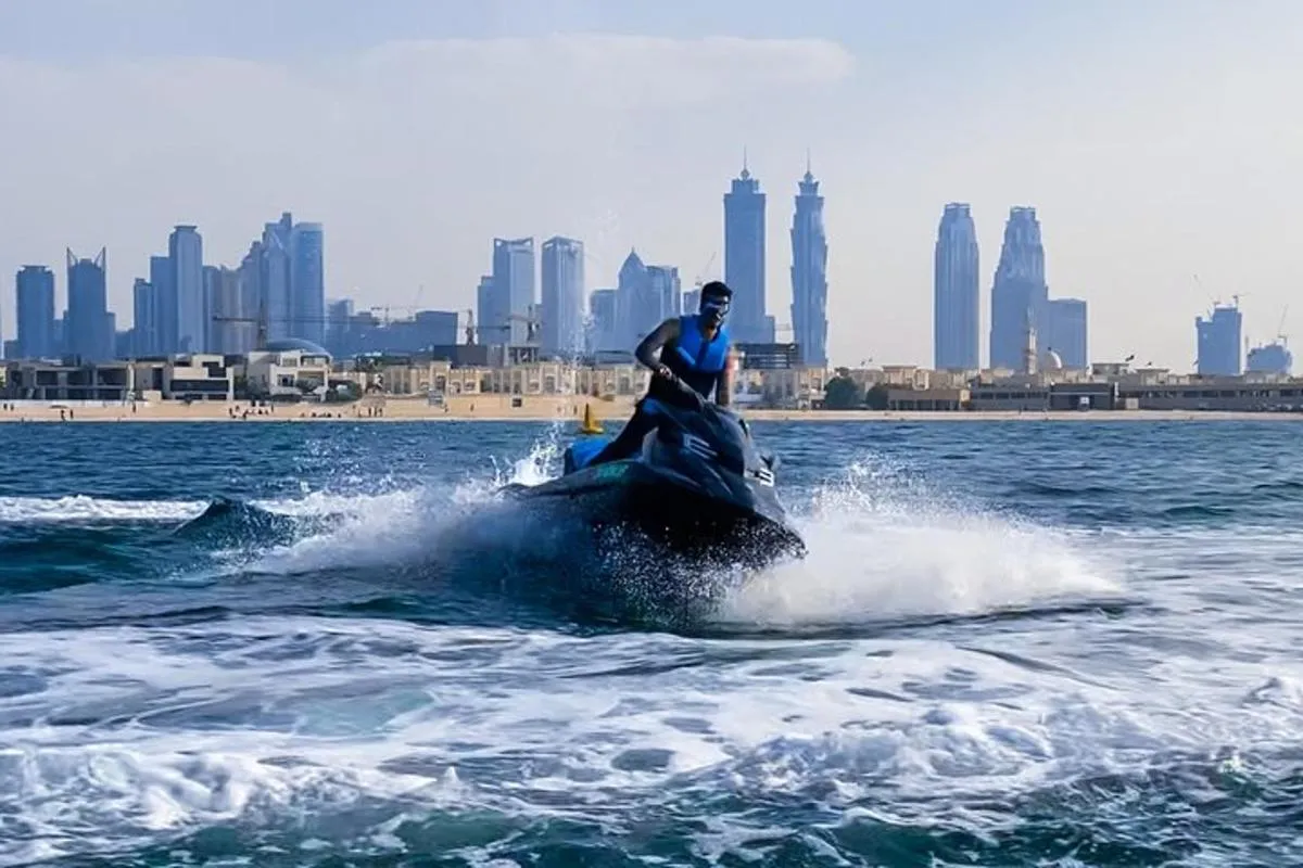 Image 6 of Dubai : Jet Ski Ride to Burj Khalifa & Burj Al Arab with Juice
