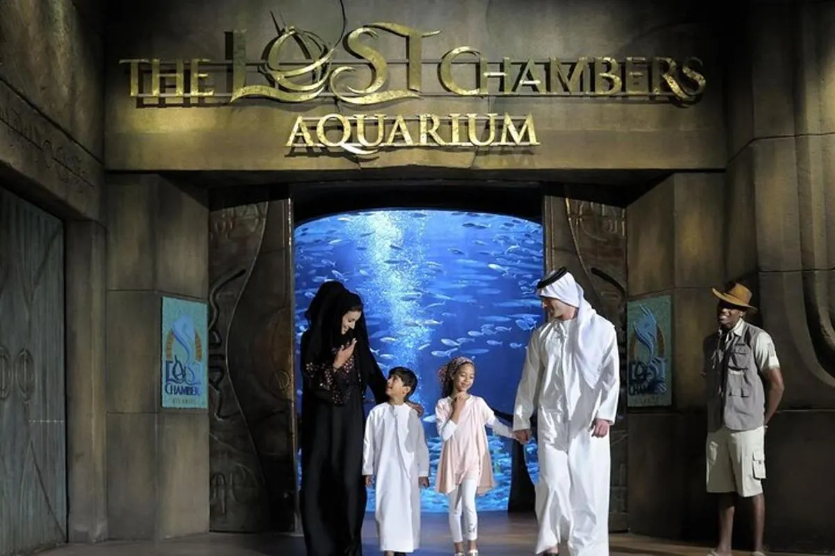 Image 1 of Dubai Lost Chambers Aquarium Admission E-Ticket