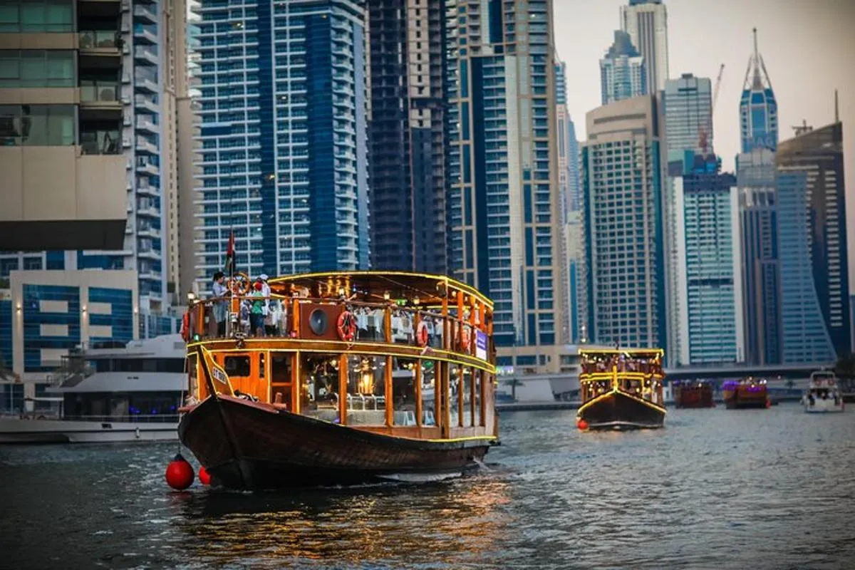Image 4 of Dubai Marina Alexandra Dhow Cruise with Dinner and Drink Options