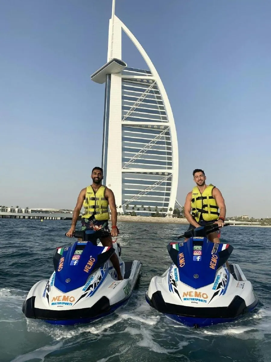 Dubai Marina Jet Ski Tour & Burj Al Arab Photos