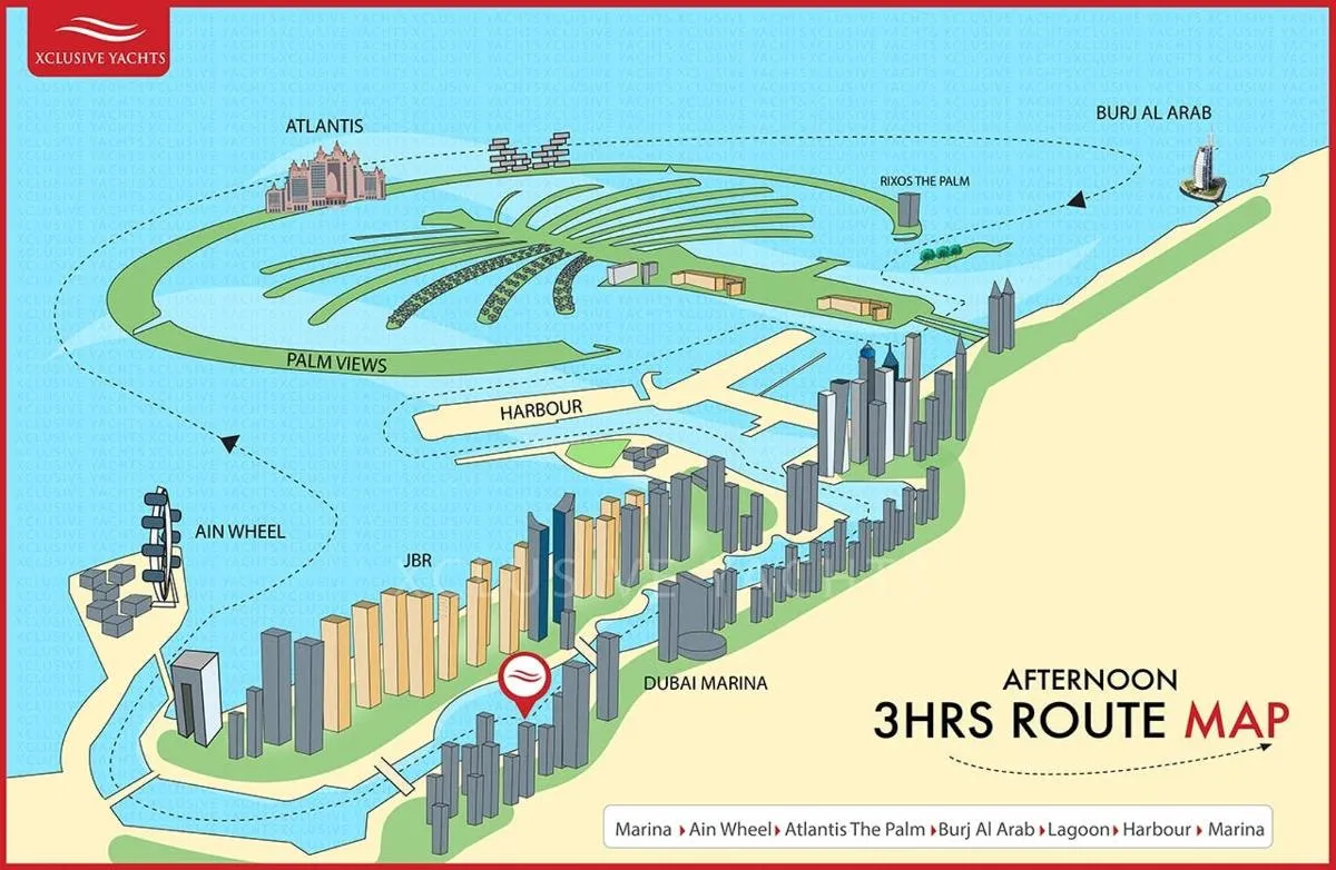 Image 1 of Dubai Marina Luxury Cruise with Lunch or Dinner