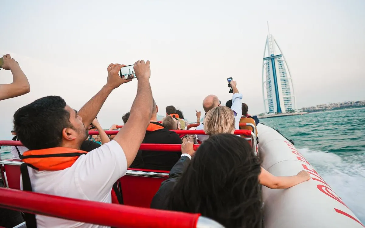 Image 2 of Dubai Marina Speedboat Tour