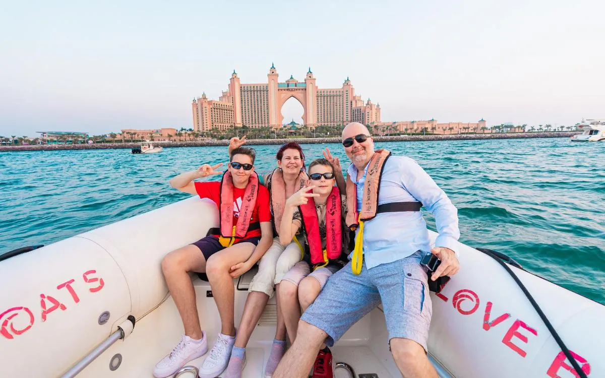 Image 4 of Dubai Marina Speedboat Tour