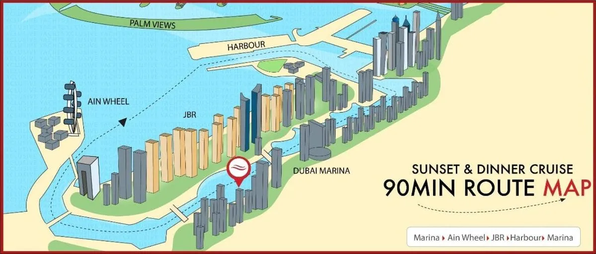 Image 1 of Dubai Marina Sunset Cruise