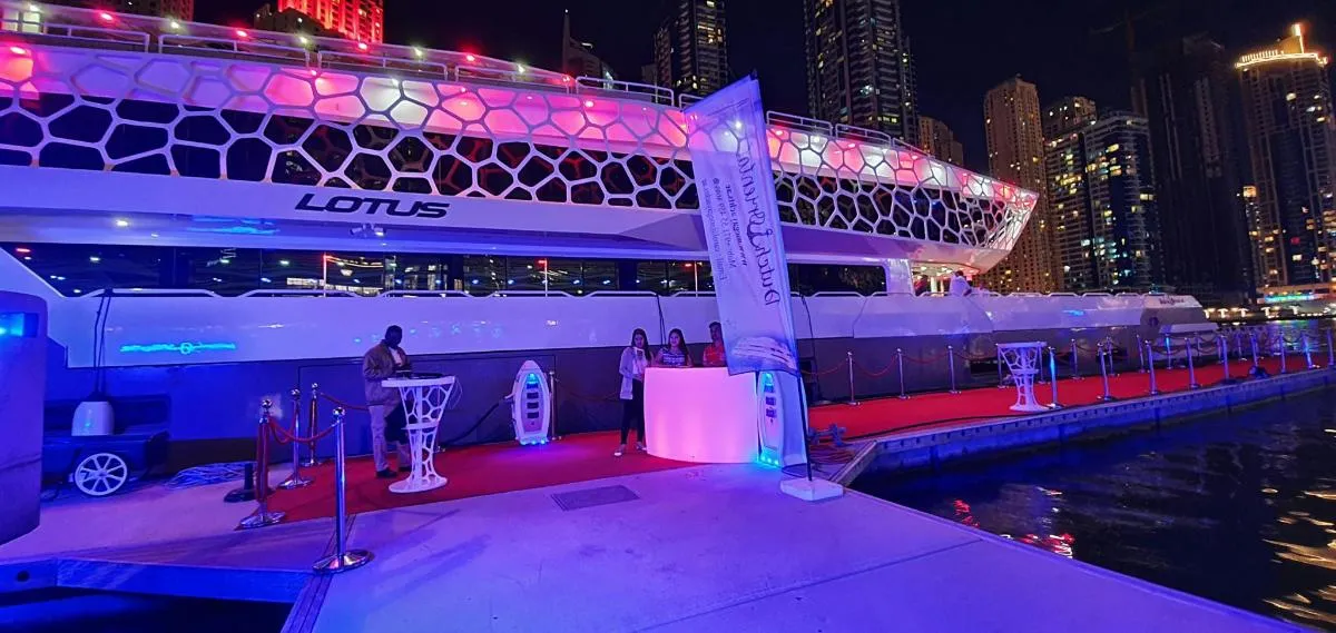 Image 0 of Dubai Marina Yacht Dinner Cruise