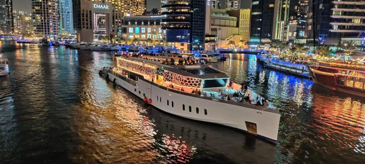 Image 3 of Dubai Marina Yacht Dinner Cruise