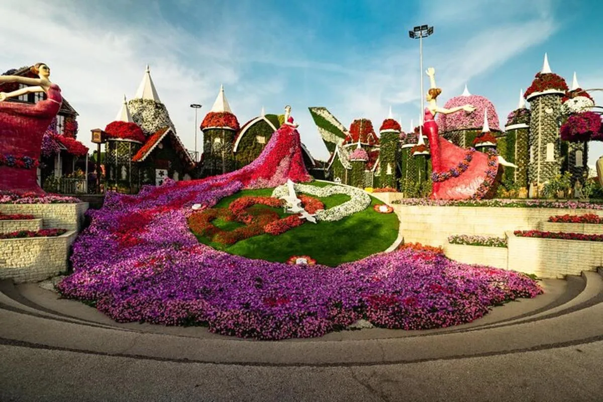 Image 2 of Dubai Miracle Garden Admission Ticket with Hotel Transfer
