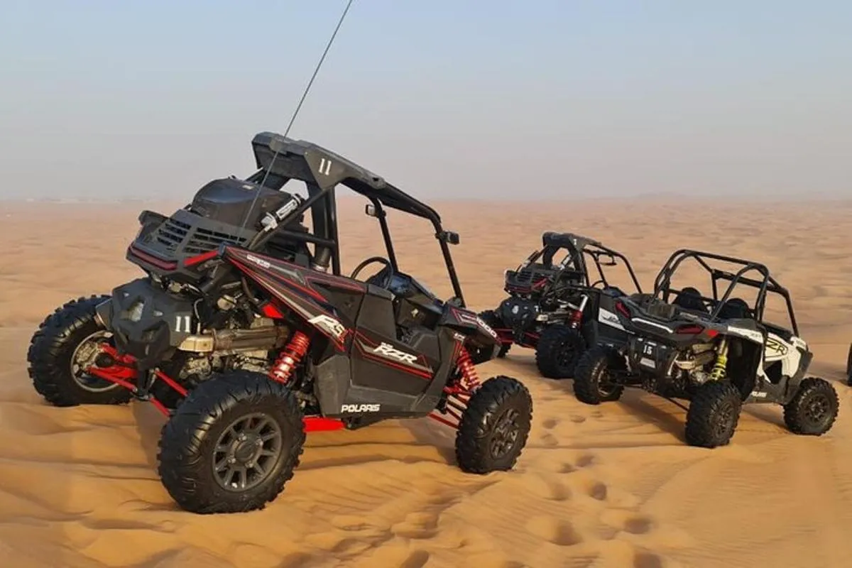 Image 2 of Dubai Morning Buggy Dunes Safari with Sandboarding & Camel Ride