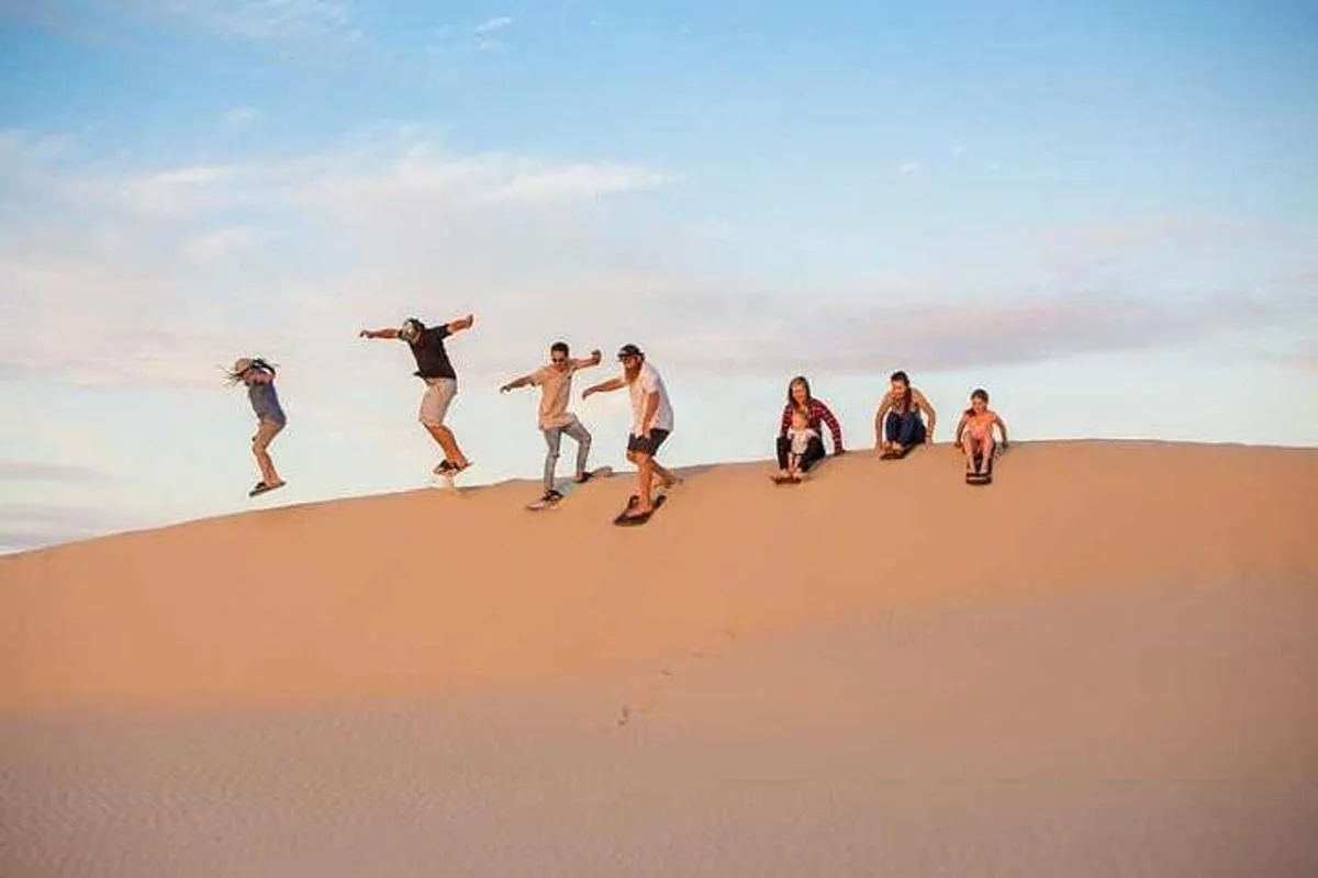 Image 1 of Dubai Morning Desert Quad Bike Tour with Sandboarding & Camel Ride