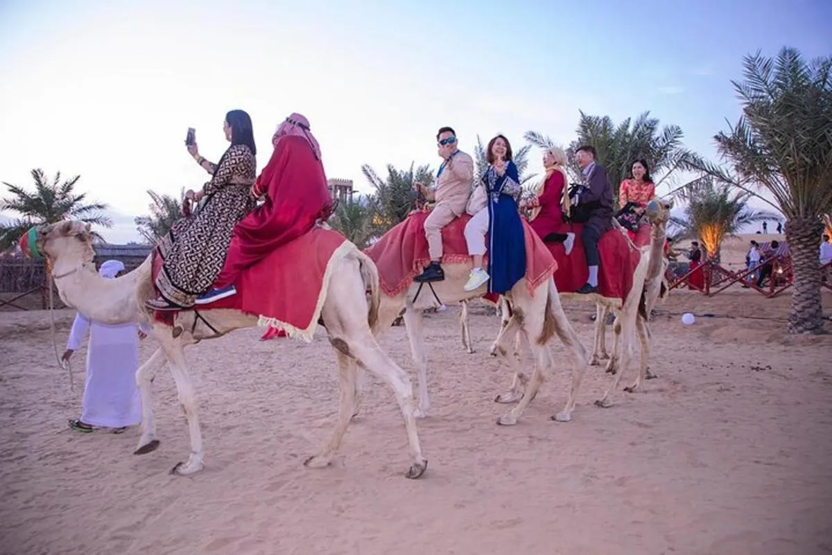 Image 5 of Dubai Morning Desert Safari: Red Dunes, Sandboarding, Camel Ride at Bedouin
