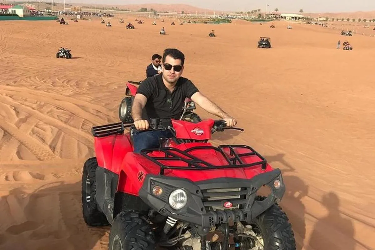 Image 2 of Dubai: Morning Desert Safari with Camel Ride and Sand boarding