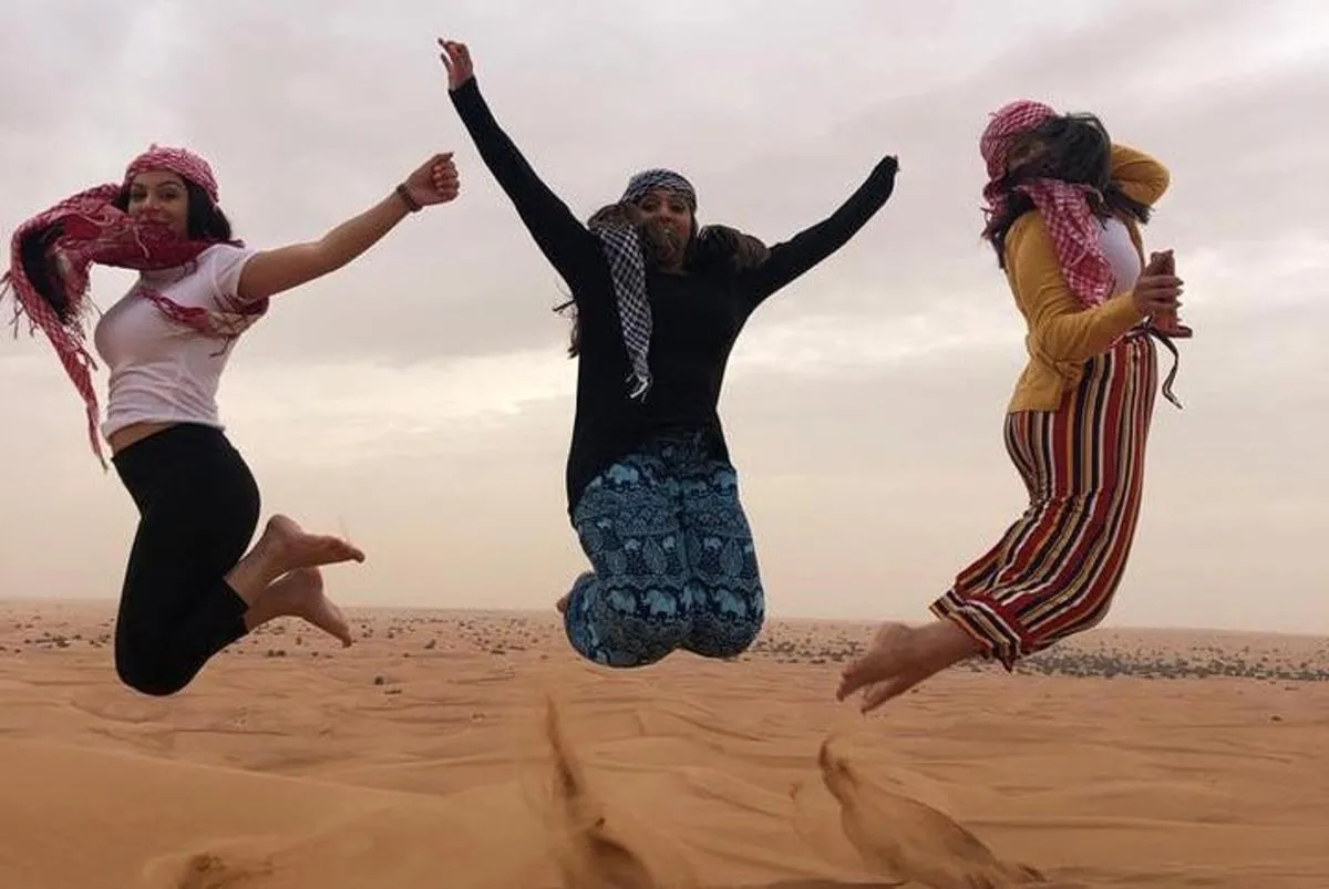 Image 4 of Dubai: Morning Desert Safari with Camel Ride and Sand boarding