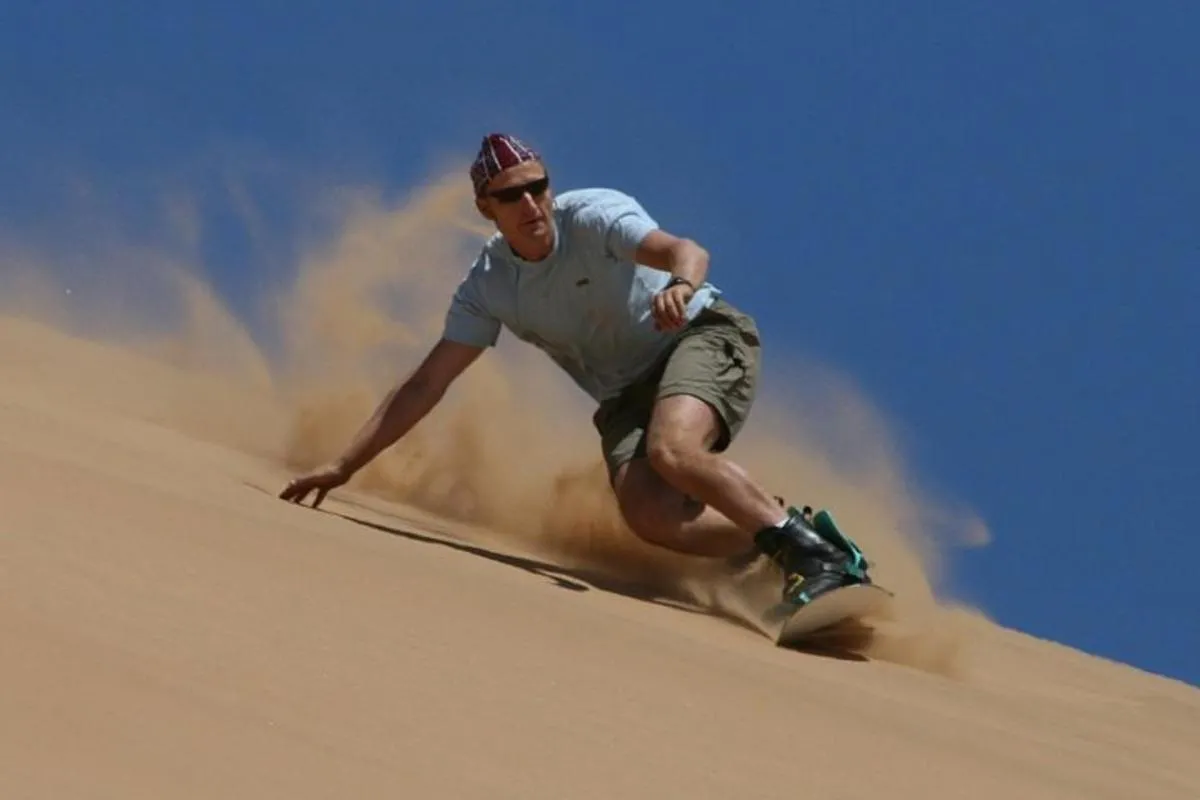 Image 5 of Dubai: Morning Desert Safari with Camel Ride and Sand boarding