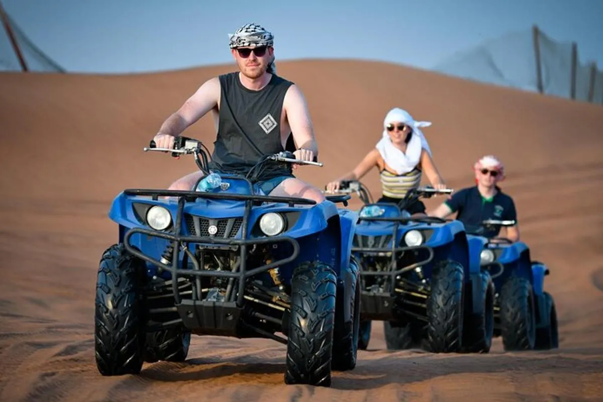 Image 0 of Dubai Morning Desert Safari with Quad Biking & More Activities