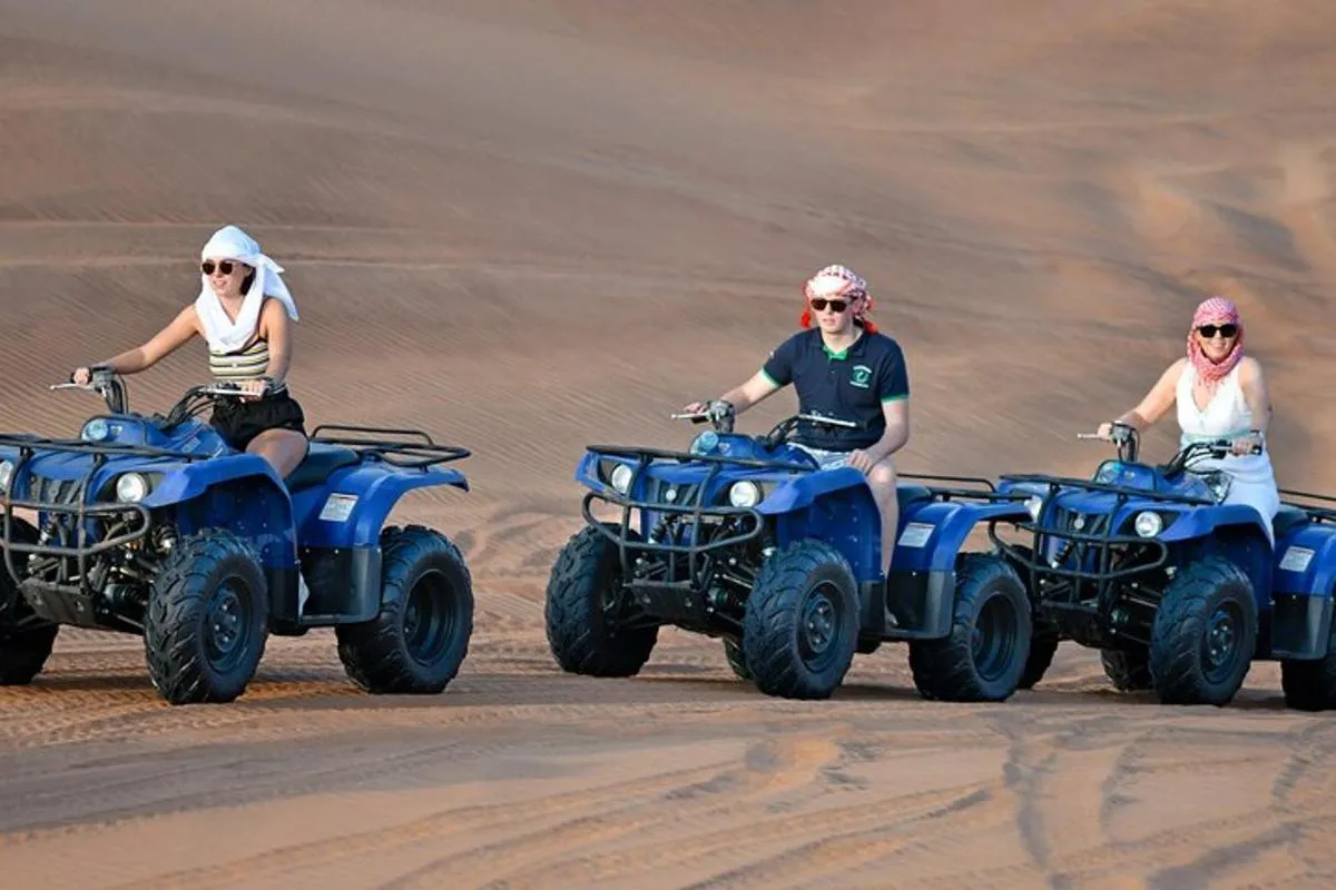 Image 1 of Dubai Morning Desert Safari with Quad Biking & More Activities