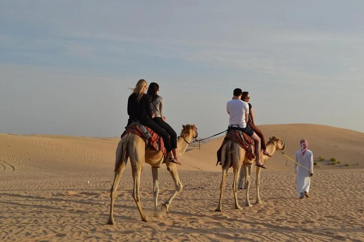 Image 3 of Dubai Morning Dune Buggy Desert Drive With Camel ride & sandboarding